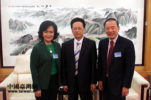 统促会副会长陈昌智在京会见泰国统促会总会访问团