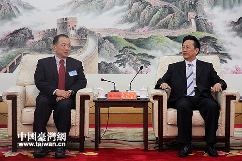 统促会副会长陈昌智在京会见泰国统促会总会访问团