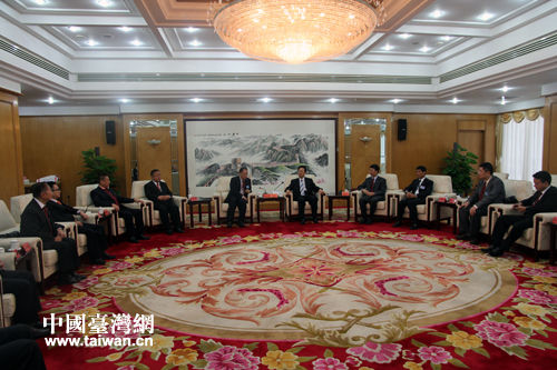 统促会副会长陈昌智在京会见泰国统促会总会访问团